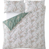 Laura Ashley Pussy Willow King Duvet Set In Fern Green