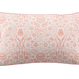 Laura Ashley Ashstead Damask Pillowcase Pair Coral