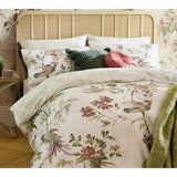 Laura Ashley Attleton Multi Pillowcase Pair In Sage