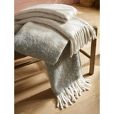 Laura Ashley Bronwen Throw In Steel