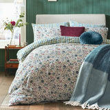 Laura Ashley Brushed Cotton Rosa Sancta Duvet Cover and Pillowcase Set