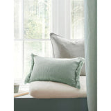 Laura Ashley Carys Cushion In Sage Green