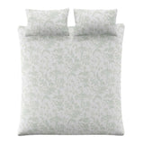 Laura Ashley Lloyd Super King Duvet Cover Set In Sage