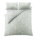 Laura Ashley Lloyd Super King Duvet Cover Set In Sage