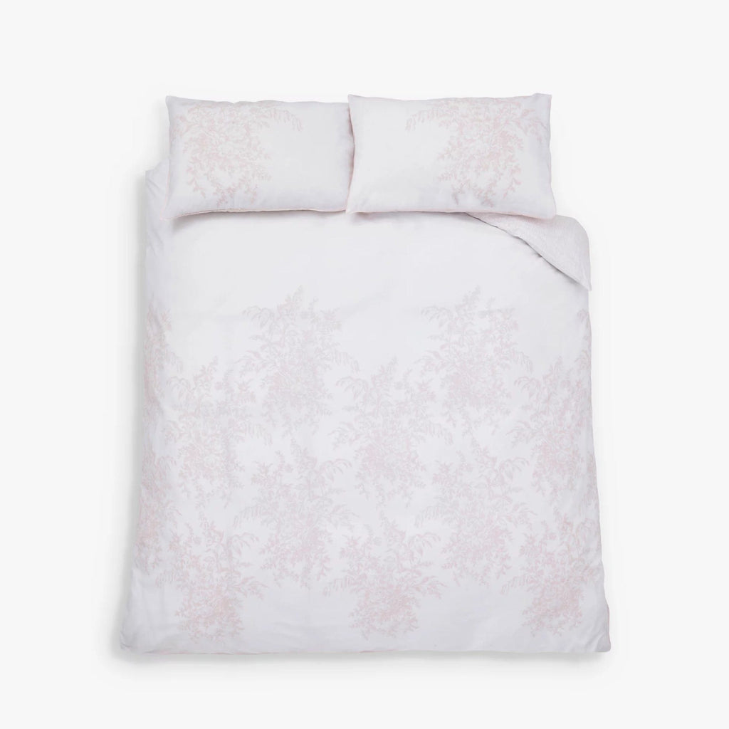 Laura Ashley Picardie Double Duvet Cover Set, Petal