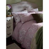 Laura Ashley Rowsham Garden Double Duvet Cover Set In Blush