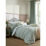 Laura Ashley Sherston Double Size Duvet Cover Set In Blue