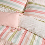 Laura Ashley Sophie Stripe Duvet Set Single Multi