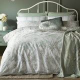 Laura Ashley Tuileries Single Quilt Set Sage 137cm x 200cm