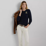 Lauren Ralph Lauren Montiva Long Sleeve Pullover In Navy