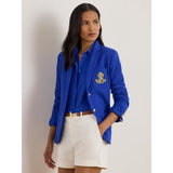 Lauren Ralph Lauren Anfisa Bullion Jacquard Blazer, Royal Blue