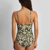 Lauren Ralph Lauren Artisan Warp Floral V Wire In Green