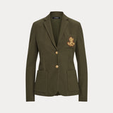 Lauren Ralph Lauren Bullion Jacquard Blazer Green