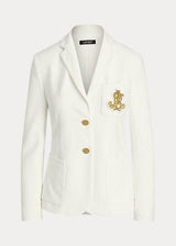 Lauren Ralph Lauren Bullion Jacquard Blazer White