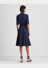 Lauren Ralph Lauren Cotton-Blend Shirtdress