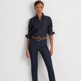Lauren Ralph Lauren Denim Shirt in Rinse Wash