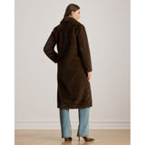 Lauren Ralph Lauren Faux-fur Coat In Circuit Brown