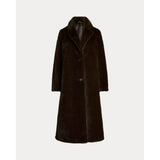 Lauren Ralph Lauren Faux-fur Coat In Circuit Brown