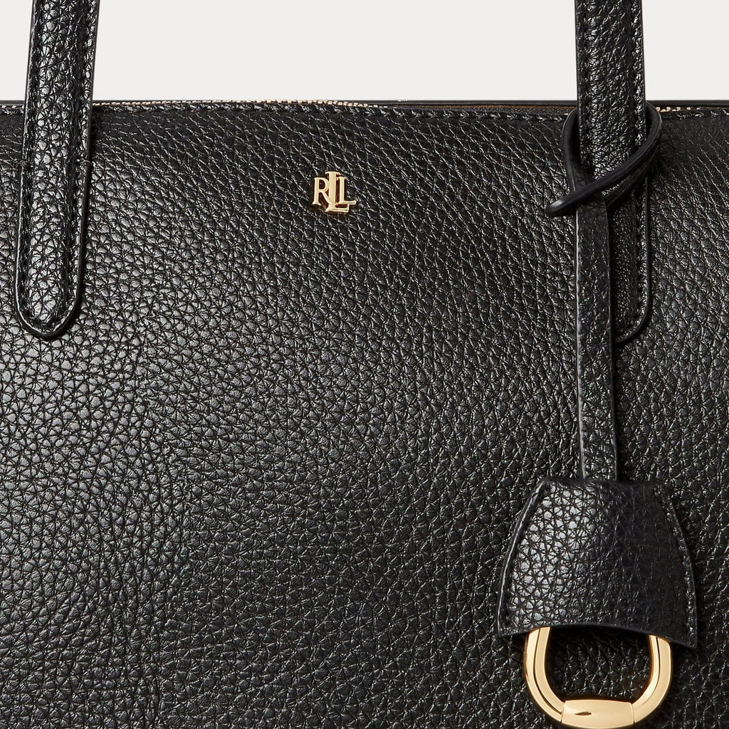 Lauren Ralph Lauren FauxLeather Small Tote in Black