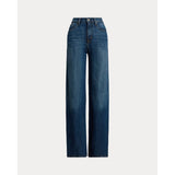 Lauren Ralph Lauren High-Rise Wide-Leg Jean In Atecco Wash