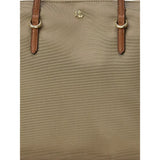 Lauren Ralph Lauren Medium Keaton Nylon Tote Bag in Clay