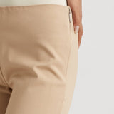 Lauren Ralph Lauren Keslina Stretch Twill Skinny Trouser Tan