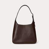 Lauren Ralph Lauren Leather Large Tanner Shoulder Bag