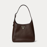 Lauren Ralph Lauren Leather Large Tanner Shoulder Bag