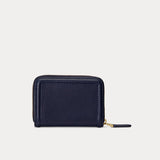 Lauren Ralph Lauren Leather Zip Wallet French Navy