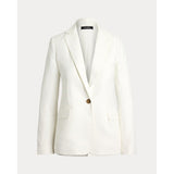 Lauren Ralph Lauren Linen-Blend Twill Blazer In White