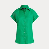 Lauren Ralph Lauren Linen Dolman-Sleeve Shirt