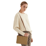 Lauren Ralph Lauren Merrimack Carter 26 Crossbody Bag Clay