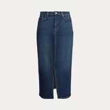 Lauren Ralph Lauren midi-length pencil Skirt In Atecco Wash