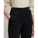 Lauren Ralph Lauren Ponte Ankle Trouser In Black