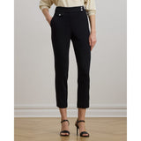 Lauren Ralph Lauren Ponte Ankle Trouser In Black