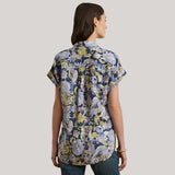 Lauren Ralph Lauren Relaxed Fit Floral Short-Sleeve Shirt In Multi