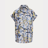 Lauren Ralph Lauren Relaxed Fit Floral Short-Sleeve Shirt In Multi