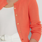 Lauren Ralph Lauren Rib-Knit Cardigan