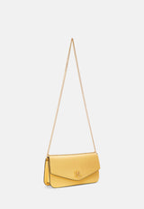 Lauren Ralph Lauren Sawyer Shoulder Bag in Primrose Yellow