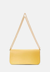Lauren Ralph Lauren Sawyer Shoulder Bag in Primrose Yellow
