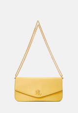 Lauren Ralph Lauren Sawyer Shoulder Bag in Primrose Yellow