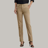 Lauren Ralph Lauren Slim Fit Stretch Chino Trouser In Birch Tan