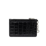 Lauren Ralph Lauren Zip Card Case Small In Black