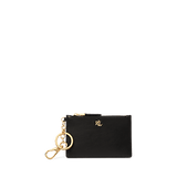 Lauren Ralph Lauren Zip Card Small Case In Black