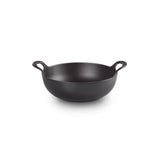 Le Creuset Cast Iron Balti Dish In Satin Black