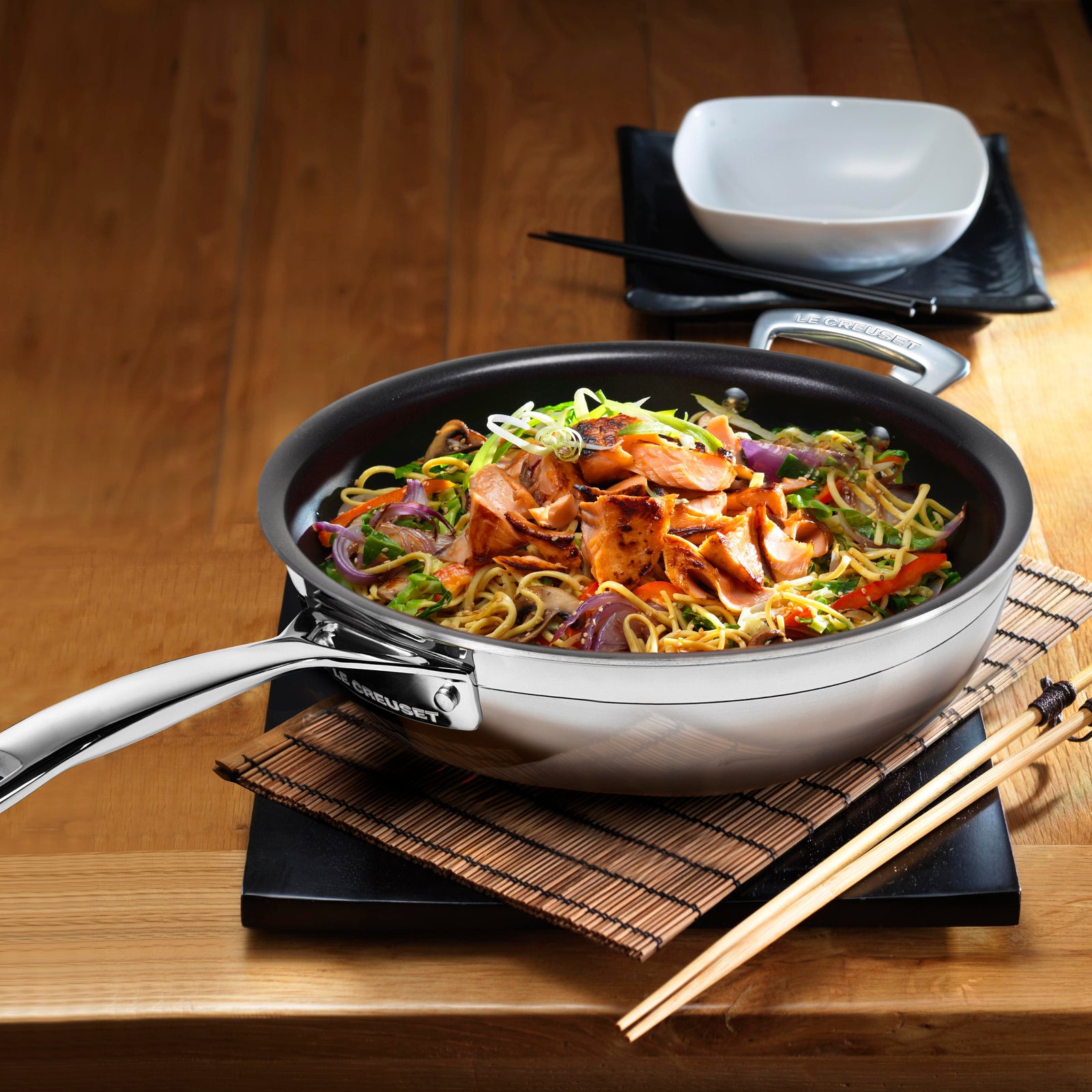 LE CREUSET 3-PLY ノンスティックフライパン Le Creuset 3-PLY Stainless Steel Non-Stick Frying Pan