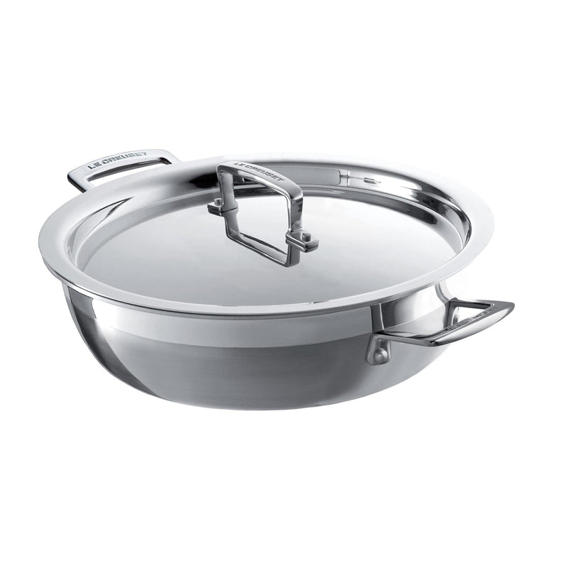 Le Creuset 3-PLY Stainless Steel Shallow Casserole