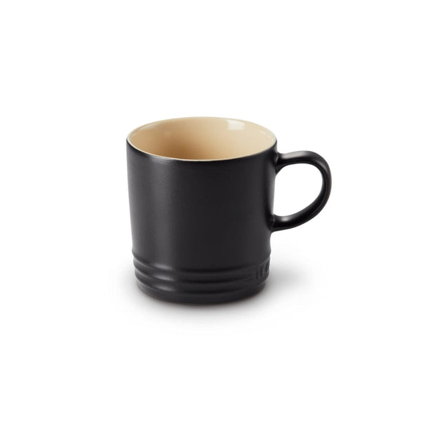Le Creuset Stoneware 350ml Mug in Satin Black