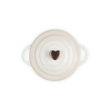 Le Creuset 10Cm Heart Cocotte Meringue