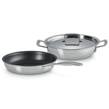 Le Creuset 3-PLY Stainless Steel 2-Piece Cookware Set